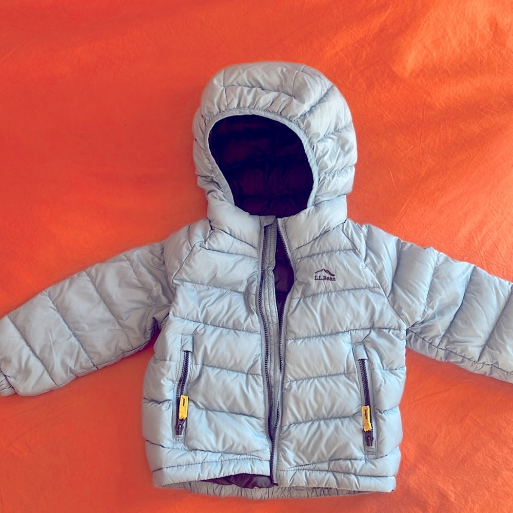 L.L. Bean Baby Blue Toddler Down Jacket 2T